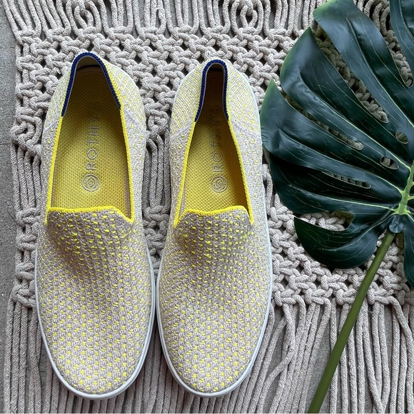 Rothy’s Sneakers Size 10 - Sunshine Honeycomb - Picture 3 of 12